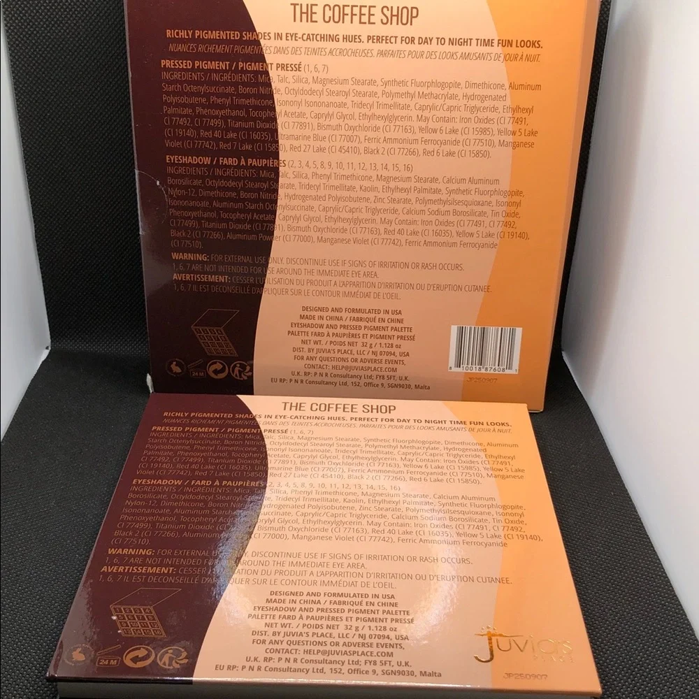 Juvia’s place the Coffee shop 16 shade eyeshadow palette NEW